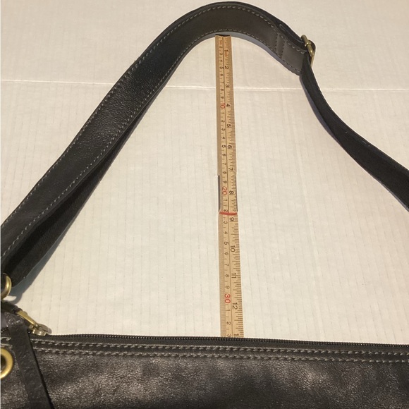 Fossil Black Leather Purse/Crossbody Sasha - Picture 10 of 11